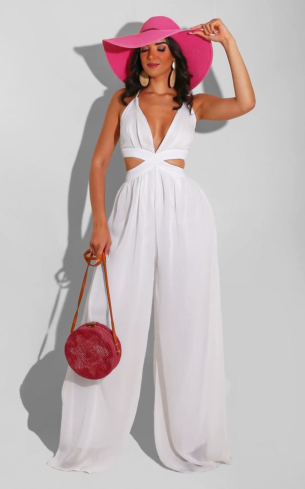 Casual Loose Chiffon Jumpsuit