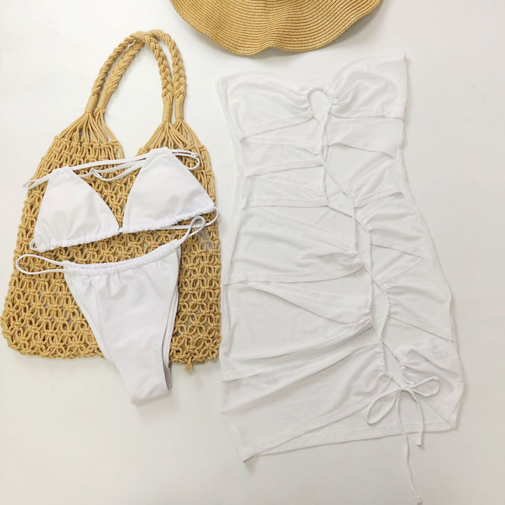 White Three-Piece Set